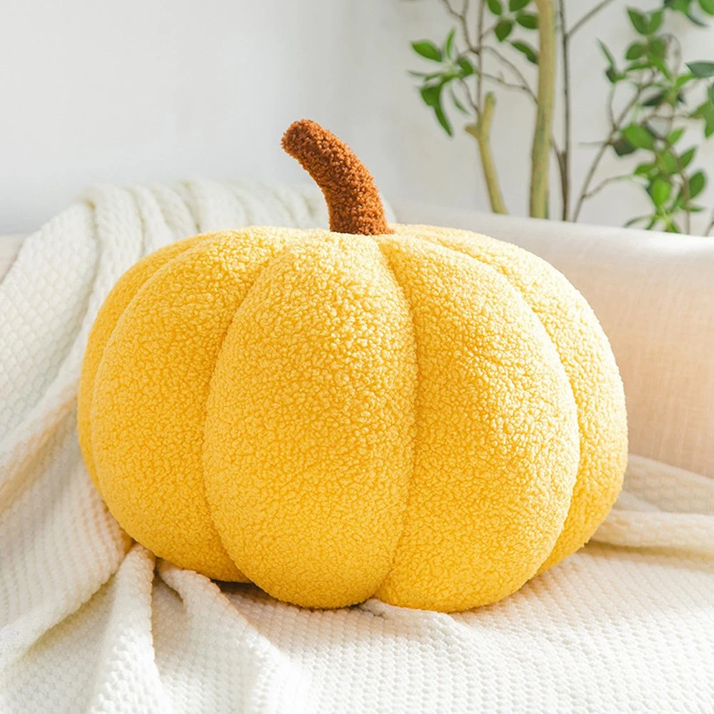 Creative Colorful Pumpkin Plush Pillow Christmas Pumpkin Pillow