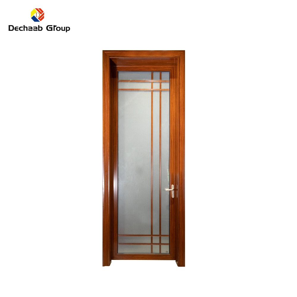 Economic French Style Aluminum Bathroom Glass Door