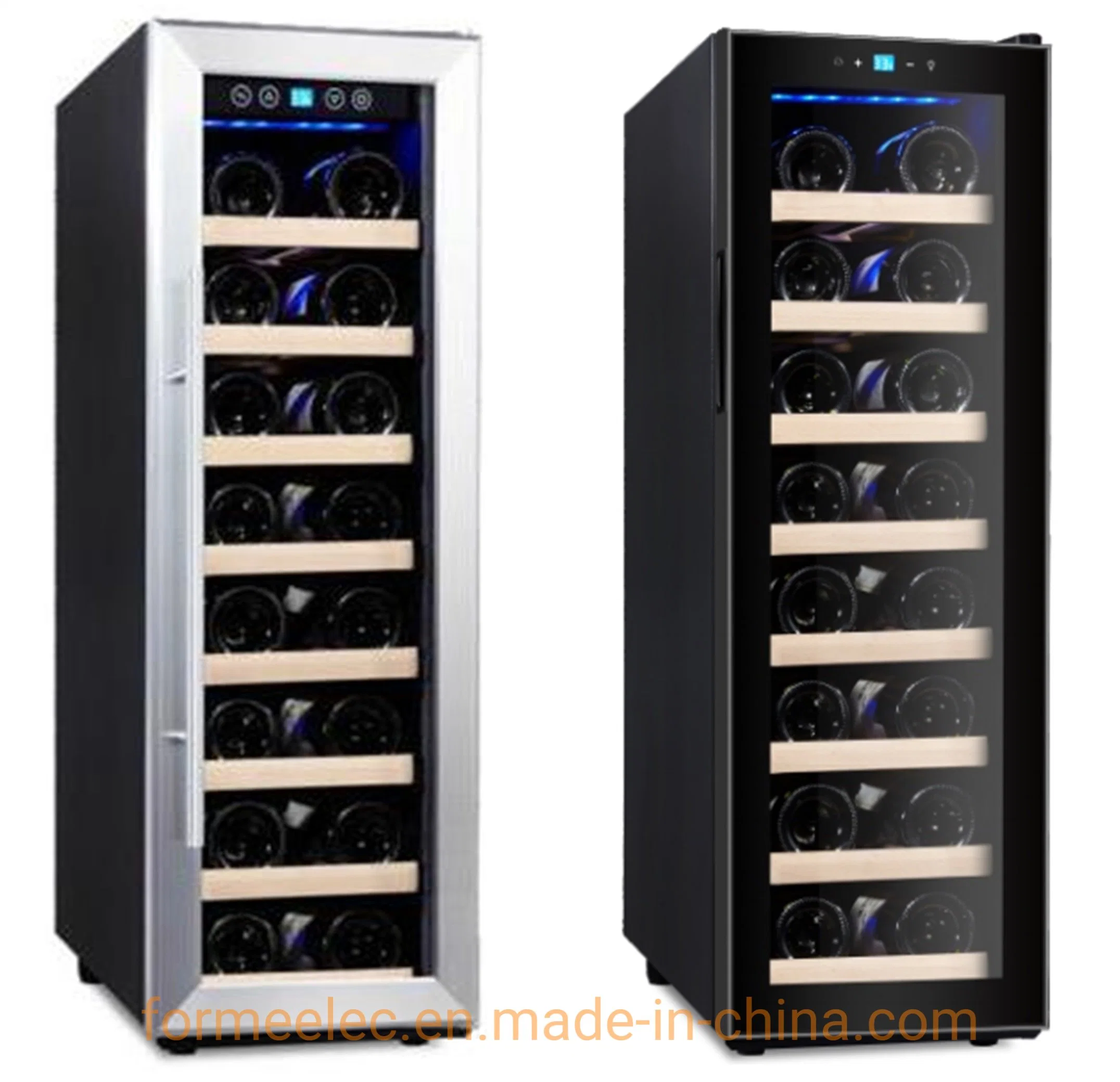 Compressor Wine Fridge One Zone 90L 38 Bottles Wine Cooler Vino Fridge