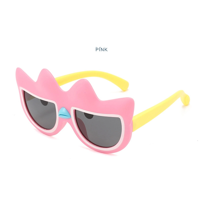 Nouveau mode lunettes de soleil pour enfants lunettes de soleil UV pour enfants dessin animé joli pare-soleil Lunettes de protection solaire