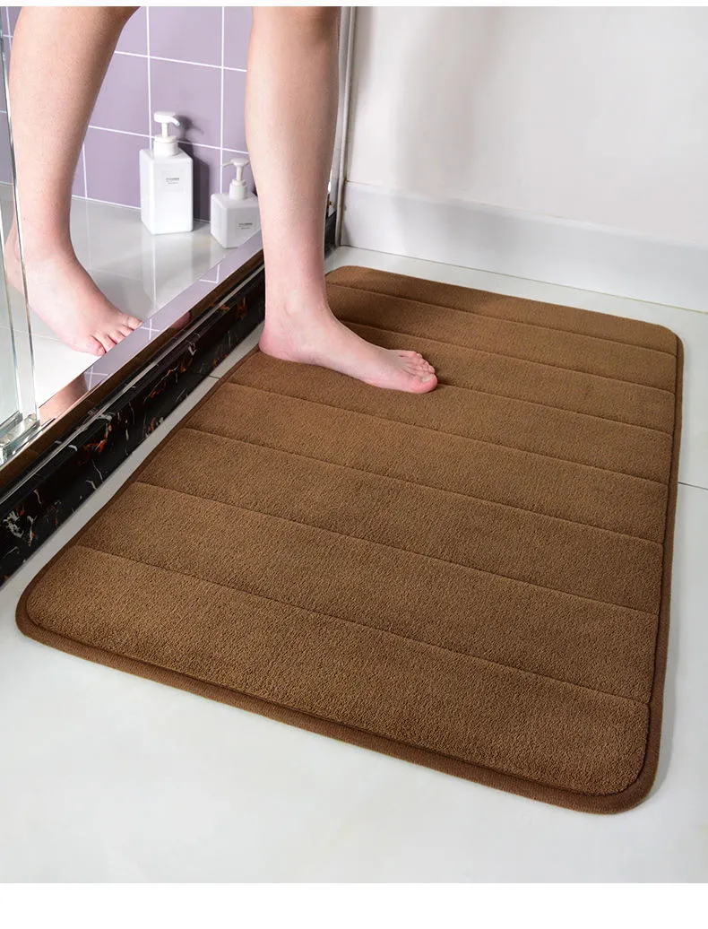 40*60cm, 50*80cm Non Slip Floor Bathroom Diatomite Bath Mat