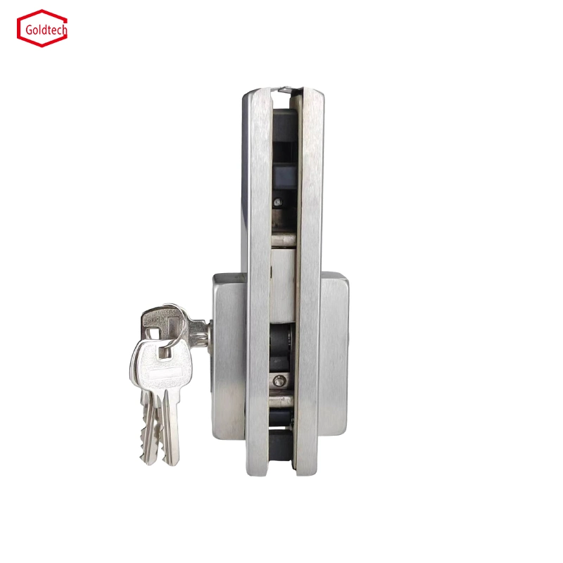 Bathroom Accessories Glass Door Stainless Steel Glass Door Lock Patch Fitting