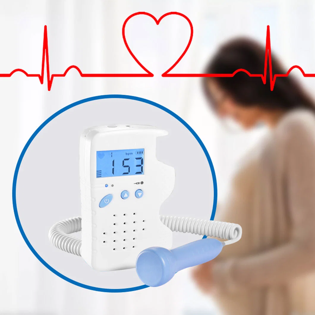 certificado CE Prenatal Ecografía de bolsillo la frecuencia cardiaca fetal Doppler Fetal