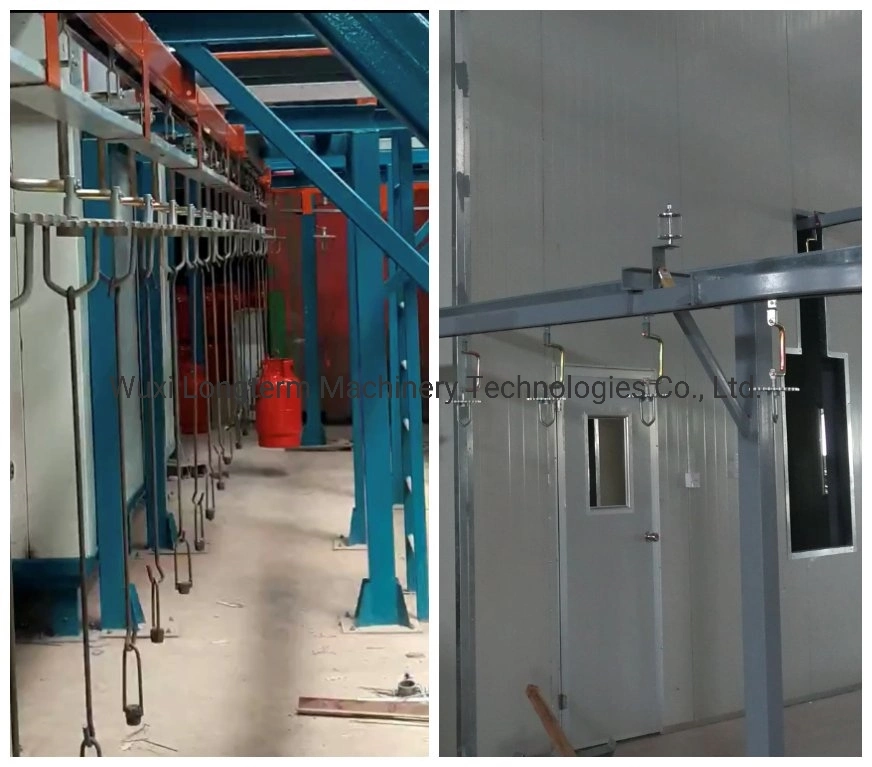 High quality/High cost performance  Dust-Free LPG Gas Cylinder Powder Coating Line, Spray Paint Booth/