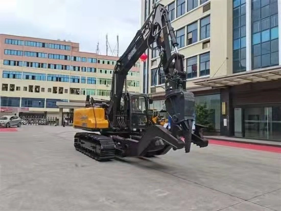 Vehículo Dismantlers Trituradoras de coche con la tijera hidráulica excavadora de cadenas de cizallamiento de Autos Usados