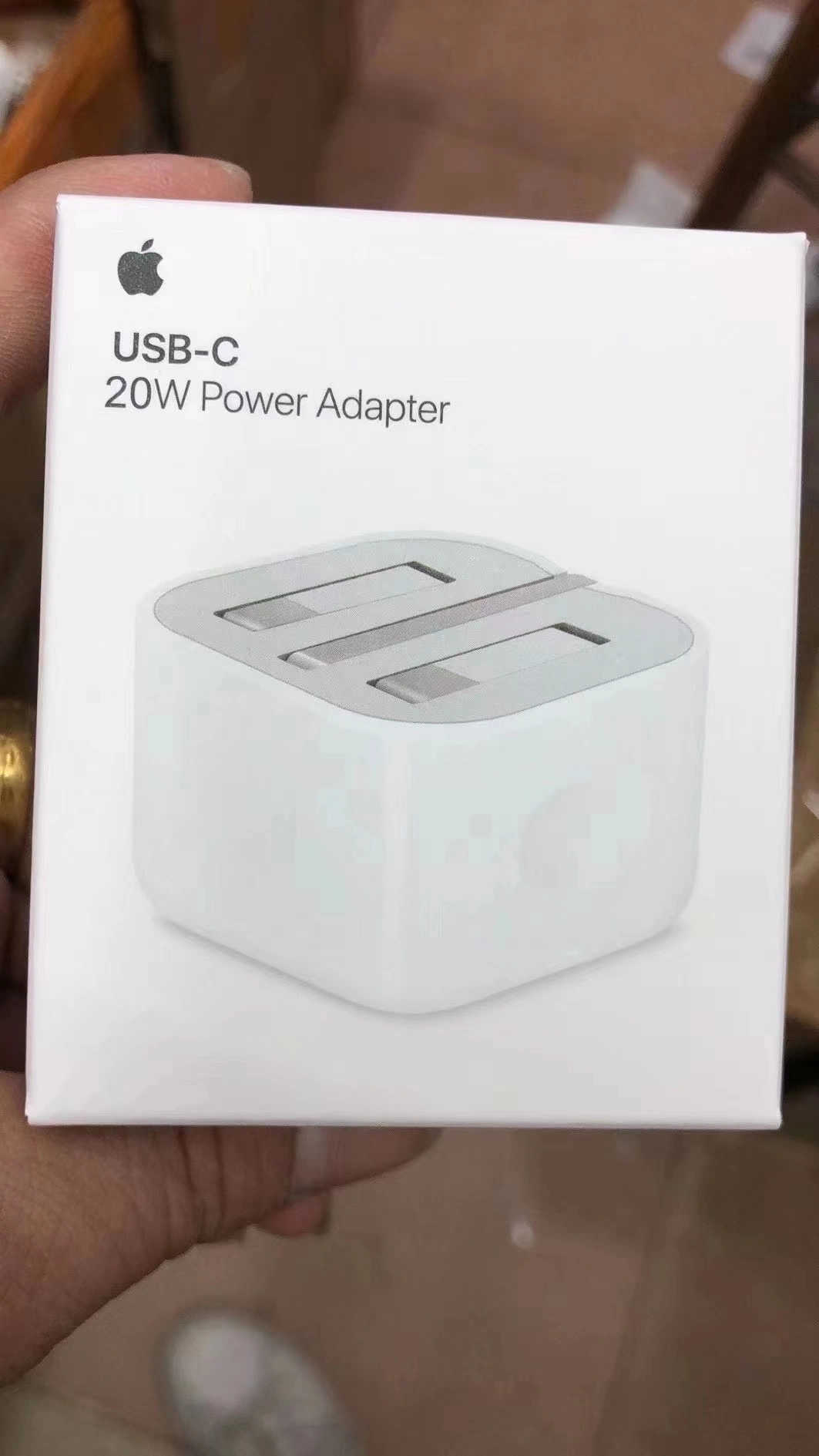 Pd 20W Type C Port Us EU Au 2 Prongs UK 3 Prongs Charger Wall Power Adapter for Mobile Phone