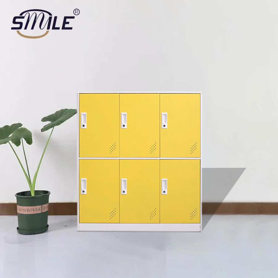 School Gymnasium Shopping Mall Cold-Rolled Steel Plate Electrostatic Spraying Lockers