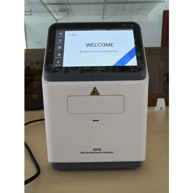 Portable Automatic Poct Medical Dry Bio Chemistry Analyzer for Clinic Use