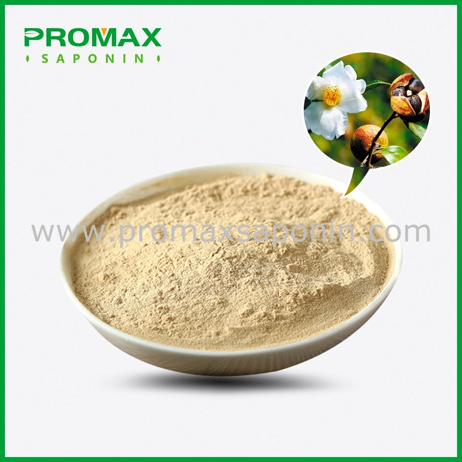 Natural Plant Compound Tea Saponins Powder 90% for Enhancing Growth of Shrimps and Increasing Survival Rates in Shrimps