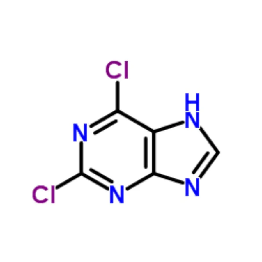 Daily Raw Material Medicine 2, 6-Dichloropurine Purity Degree 99% CAS No. 5451-40-1