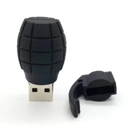 تخصيص PVC من قبل مسدس محرك فلاش محرك ملامح شكل مسدس ذاكرة فلاش USB/قرص فلاش USB/محرك أقراص USB