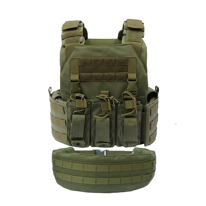 Military Carrier Plate Vest Bulletproof Vest with Molle System