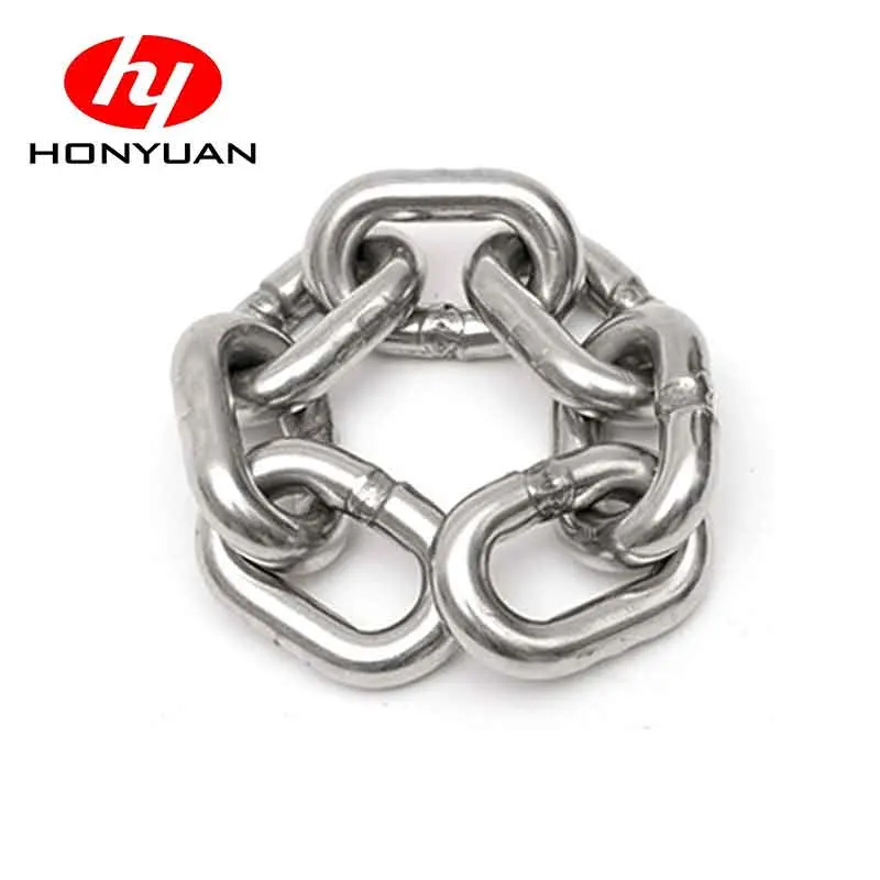 S304 S316 Stainless Steel Short Link Chain