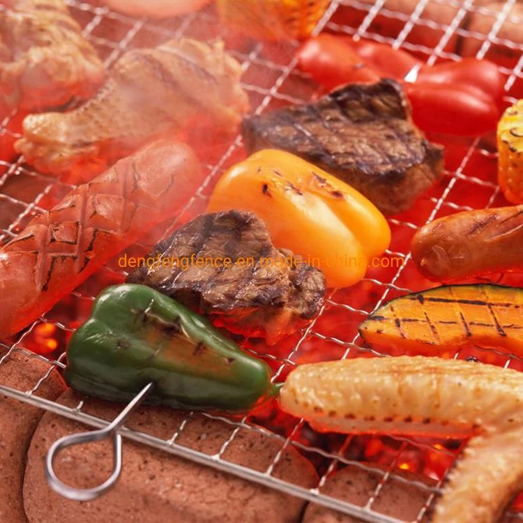 Anping Factory Wholesale/Supplier Barbecue BBQ Grill Stainless Steel Wire Mesh Net