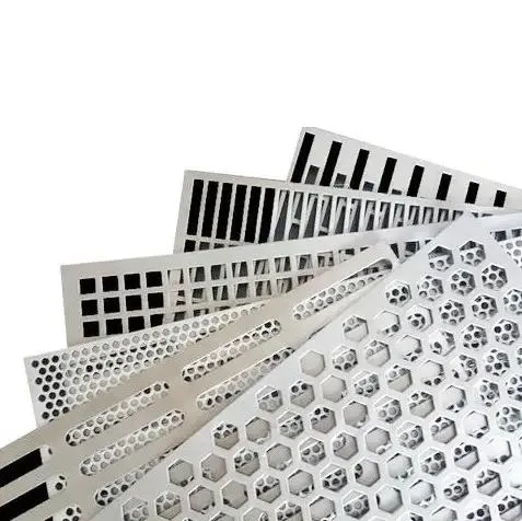 Perforated Metal Sheet Facade for Decoration and Protection of Buildings