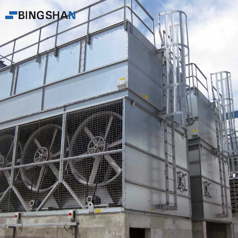 Industrial Stainless Steel Coil Evaporative Condenser for R717 Ammonia Nh3 Compressor