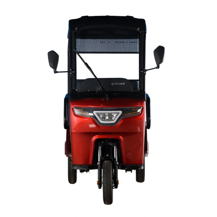 Chinese Wholesale/Supplierr 600 Watt Electric Tricycle with Rain Roof 3 Wheels Motor Scooter with Cover for Sale