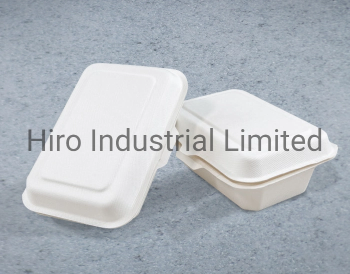 Disposable Tablewares/Sugarcane/ Clamshell Food Box/Biodegradable Tablewares