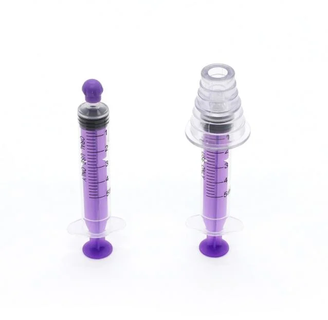 Medical Disposable Enfit Syringe 1ml 3ml 5ml 10ml 20ml 30ml 50ml Enteral Syringe