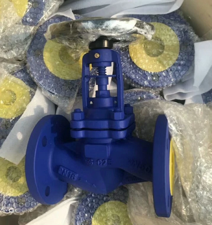 Carbon Steel/Stainless Steel/GS-C25 Industrial DIN Bellows Seal Globe Valve