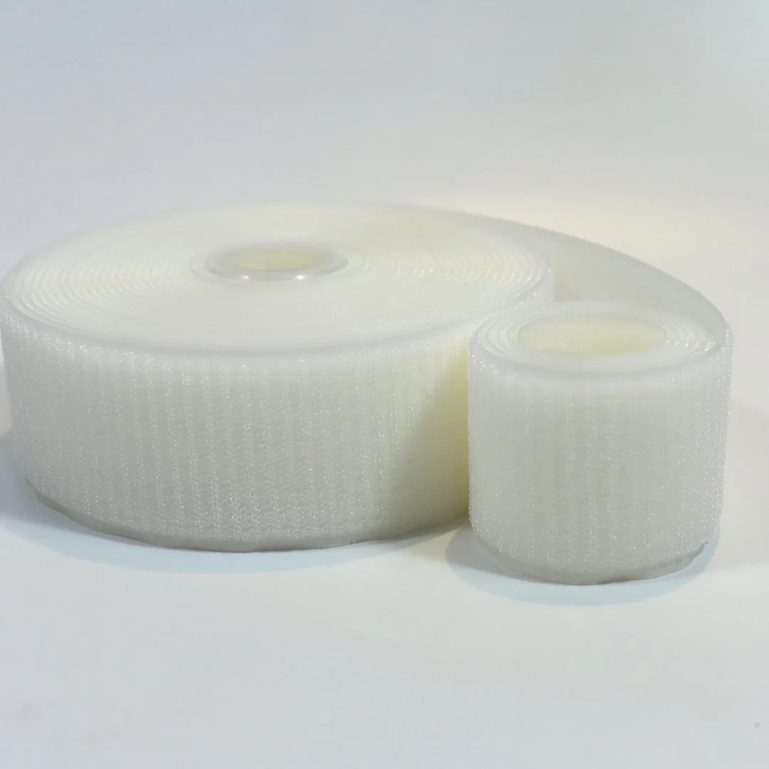 High quality/High cost performance  Velcro Unbrushed or Unnapped Loop Tape Round Eco-Friendly Hook & Loop