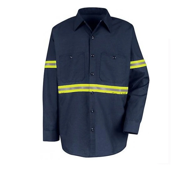 Dark Blue Breathable Cotton Mining Protective Clothing