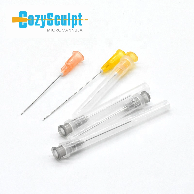 Czoysculpt Disposable Metal Needle 18g 22g 25g 38 50 mm Blunt Tip Microcannula for Lip Dermal Filler