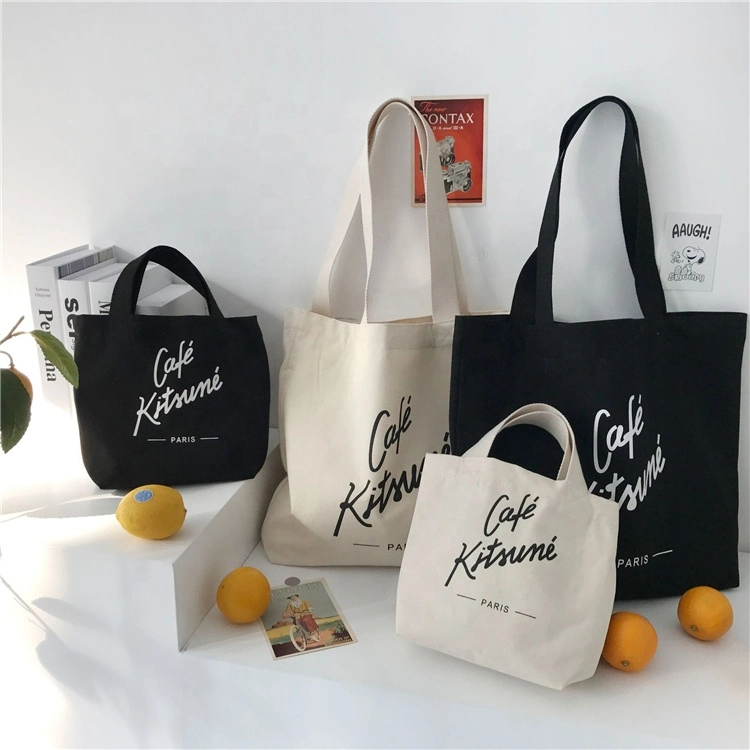 Customise Fashion Recyclable Shopping Cotton Bag Tote Bag Cotton Custom Printed Canvas Bag Tote