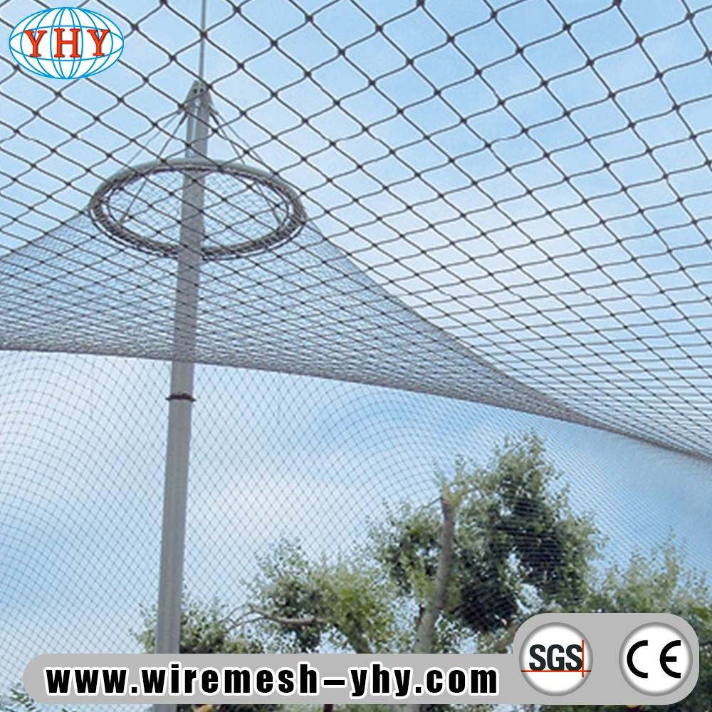 China Stainless Steel Wire Rope Zoo Netting