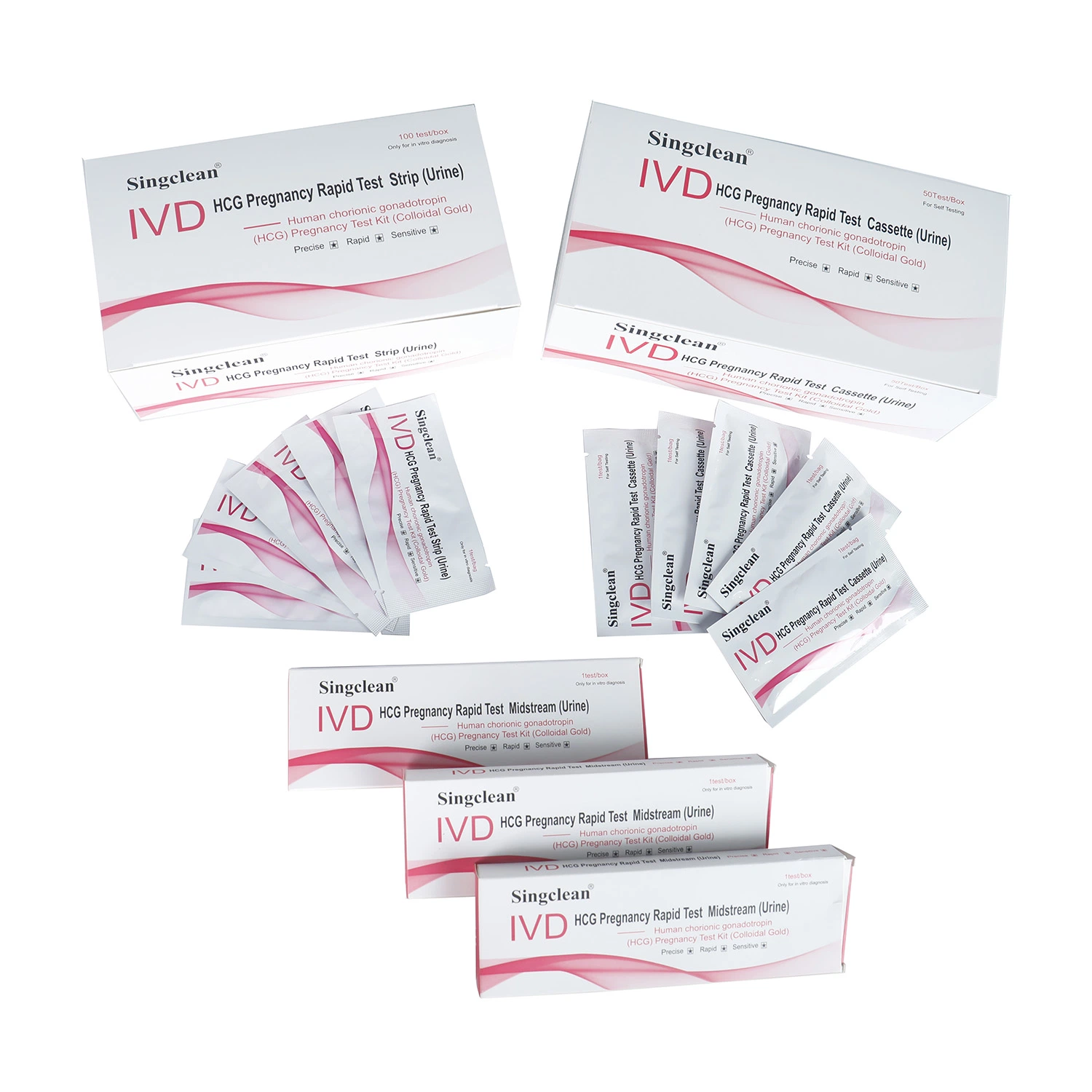 Wholesale/Supplier Home Rapid Diagnostic HCG Pregnancy Test