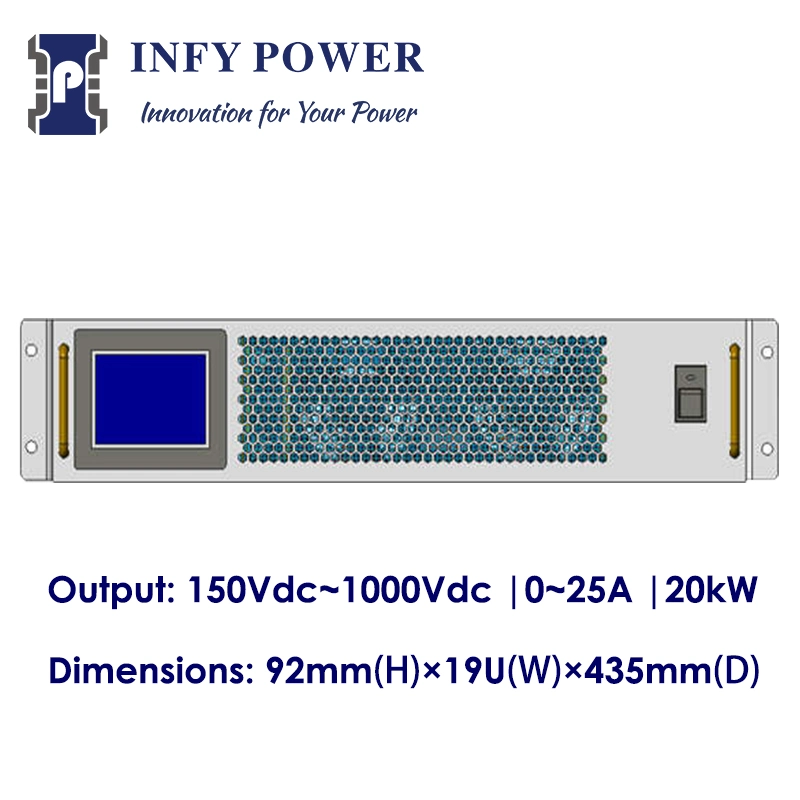 Wholesale/Supplier Tailored 5" LCD Touch Screen Programmable High Voltage DC Benchtop Power Supply 20kw 150VDC~1000VDC