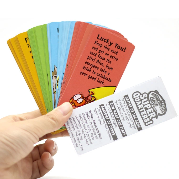 Custom Printing Playing Card Decks Poker Tarot Flash Cards Game Card Set