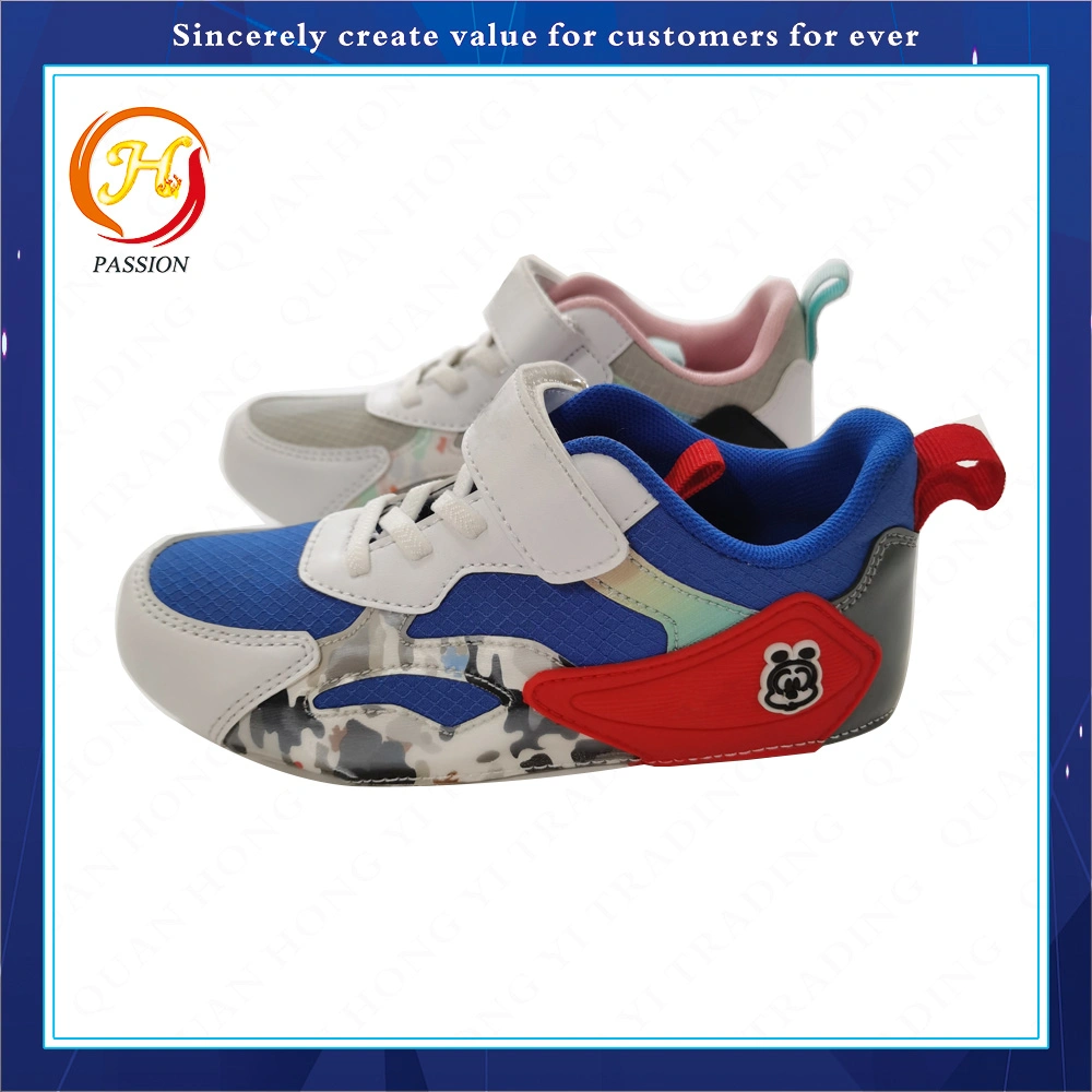 Hot Sport Shoes Baby Sneaker Child Boy School Customized Kid Shoes Materials