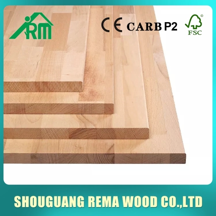 Color E0, Finger Joint Lumber Sheets Boards Laminated Veneer Wood for Construction, Furniture, Decoration, Packing