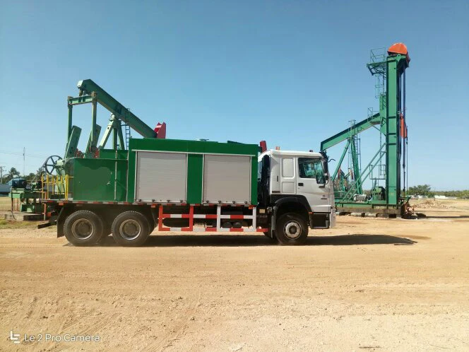 Para Cuba China Lparafina Removal Truck Mobile caldeira gerador de vapor Equipamento de petróleo da unidade para o revestimento da tubagem de lavagem