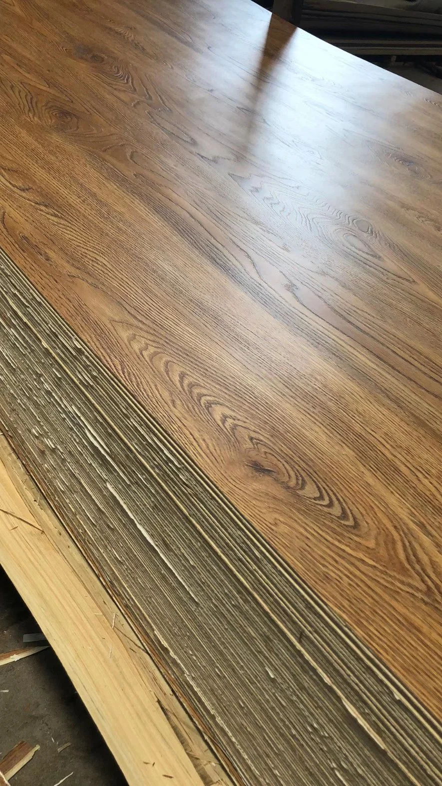 Ash Fancy Plywood Recon Veneer Faced Wood