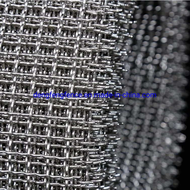 Stainless Steel Hh-Woven Mesh Galvanized Plain Weave 0.5mm-20mm 1.0mm-100mm