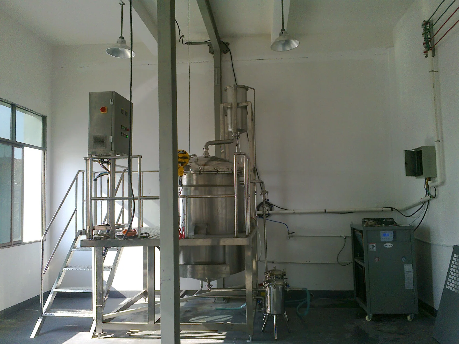 Aromatic Essential Oil Steam Distillation Plant