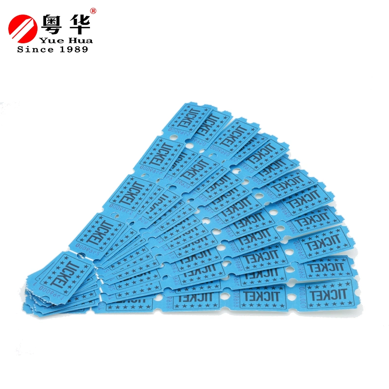 Factory Price Wholesale OEM Amusement Parts Bar Code Ticket Arcade Tickets 180g Lottery for Arcade Machine