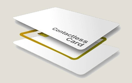 White ISO14443 NFC 13.56MHz Blank RFID Smart Card