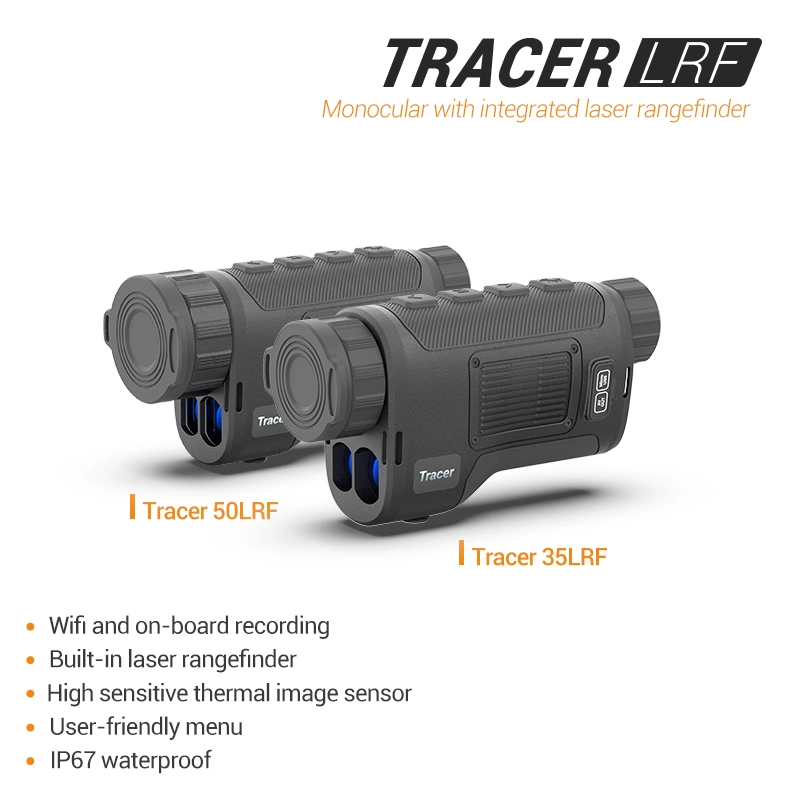 Controle remoto Escopo Térmica Visão Noturna Escopo de Imagens Térmicas Escopo Térmica Monocular para exploração ao ar livre