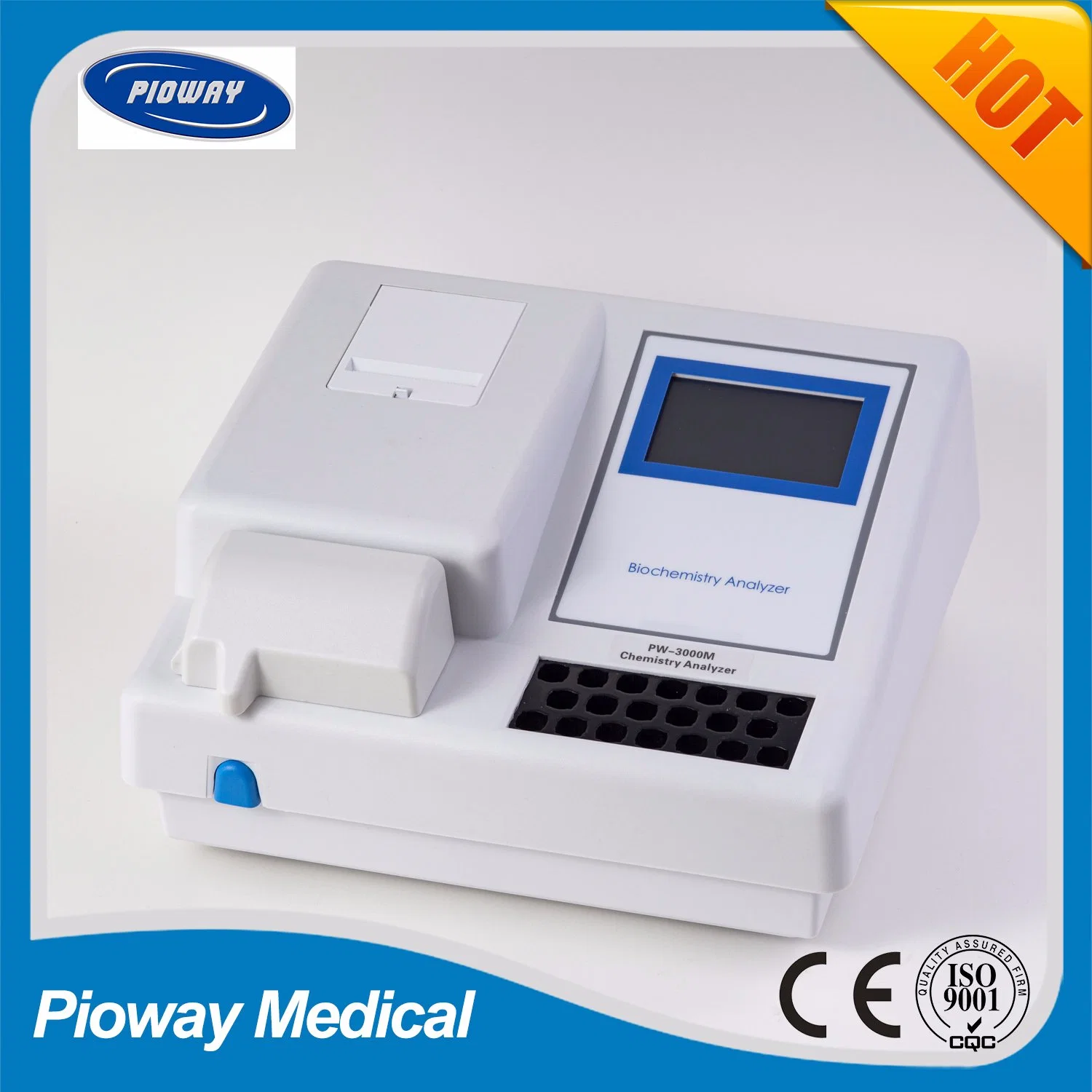 Semi Automatic Open System Blood Chemistry Analyzer, Clinical Analyzer (PW-3000B)