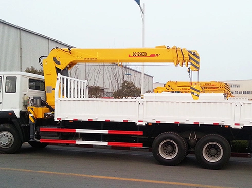 12 Ton Truck Mounted Crane Sq12sk3q Lifting Capacity 12000kg