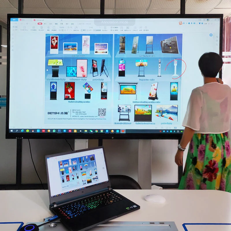 All in One PC LCD IR Screen Kiosk Interactive Whiteboard