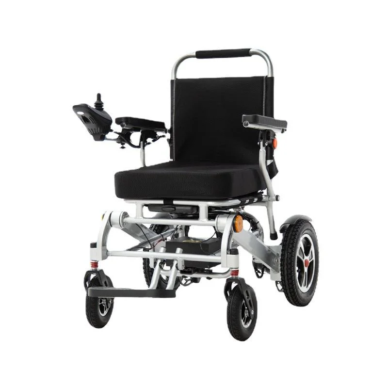 Des milliards de milliards d'aluminium alliage pliage fauteuil électrique pour le Fauteuil roulant de scooter électrique pliable léger et âgé