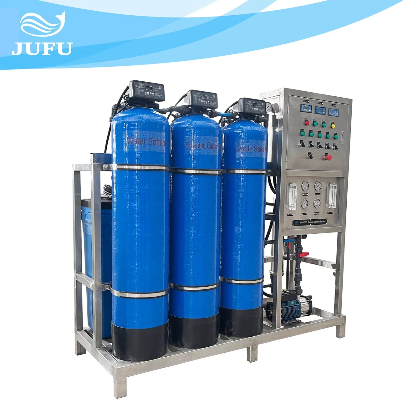 500lph RO Wasserfilter Wasseraufbereitungssystem Wasseraufbereiter Reverse Osmose Trinkwasseraufbereitungsanlage