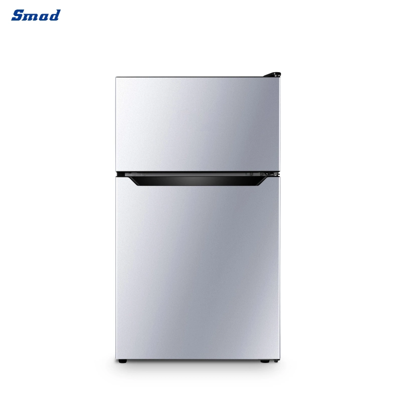 Smad 3.3 Cu. FT Double Door Top Freezer pequenos frigoríficos Mini frigorífico