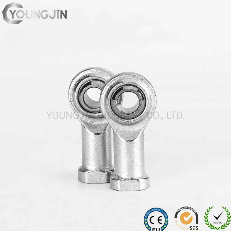 Stainless Steel Spherical Joint Bearing Female Rod End Bearing Large Load Capacity