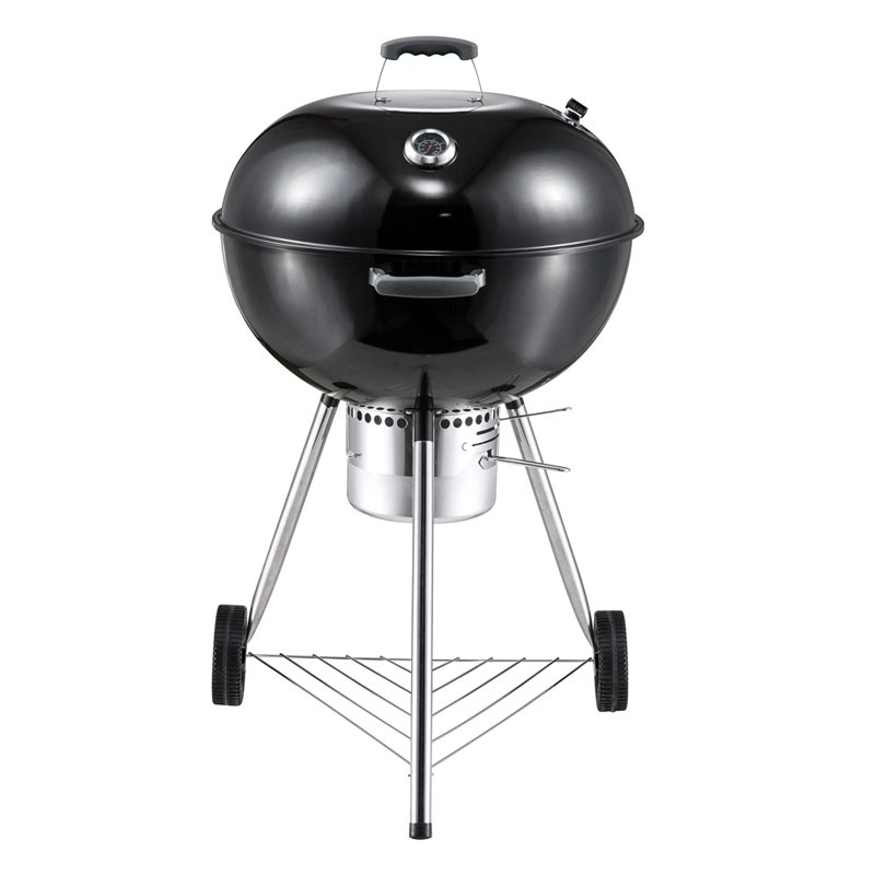 Sam's Club 22 Zoll Porzellan emailliert Holzkohle BBQ Grills Kochen Holzkohlegrill-Trolley