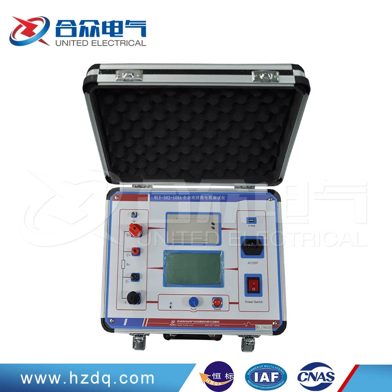 Hly Loop Resistance Meter Circuit Breaker Contact Resistance Test